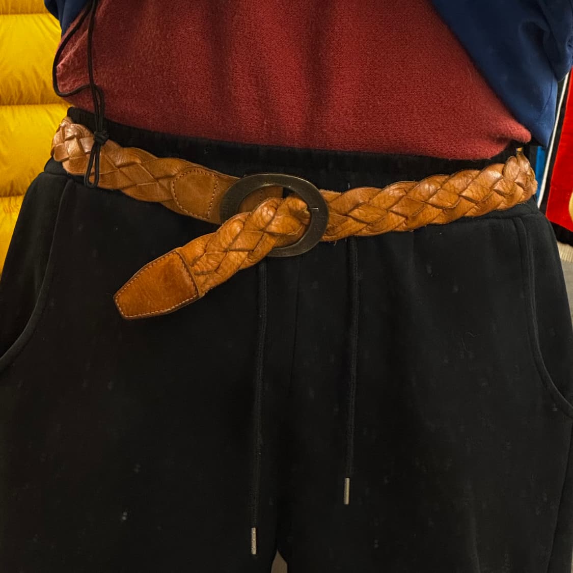 소가죽 웨스턴 브레이디드 벨트 (OS) 카우레더 상품이미지5