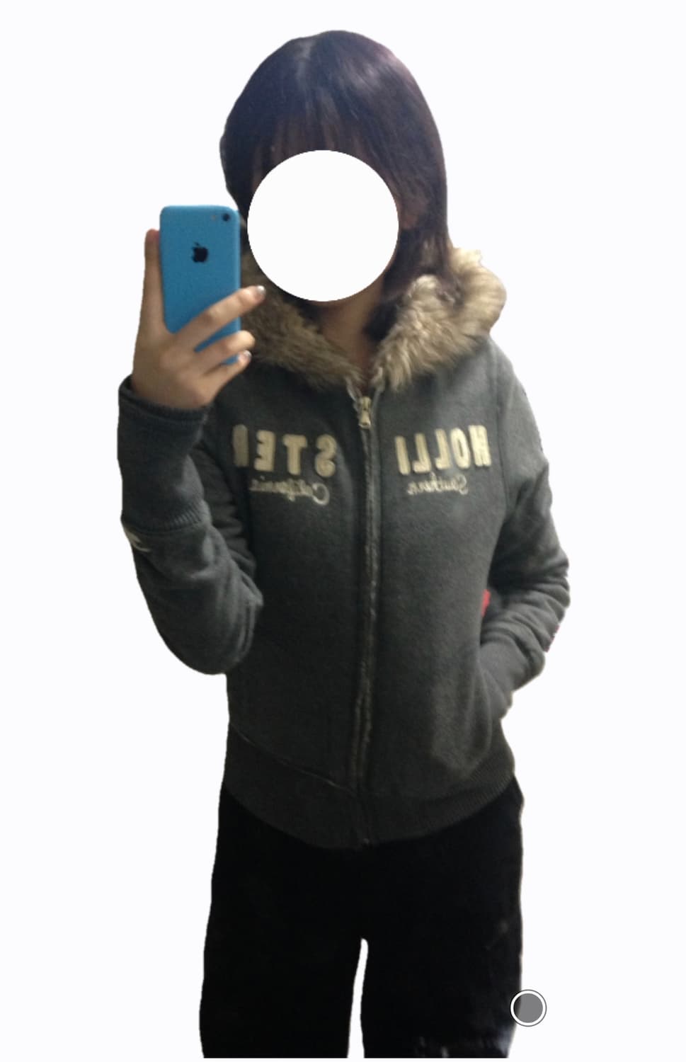 홀리스터 울프 죠 퍼 후드집업 상품이미지2