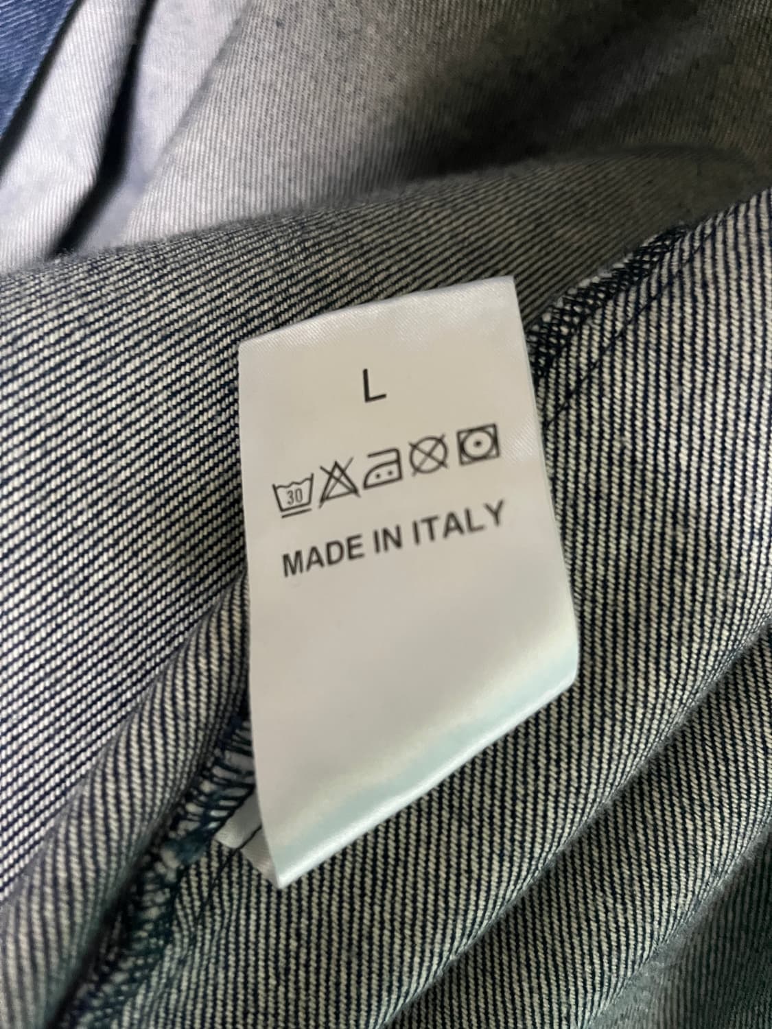 라프시몬스 데님 패치 셔츠 상품이미지4