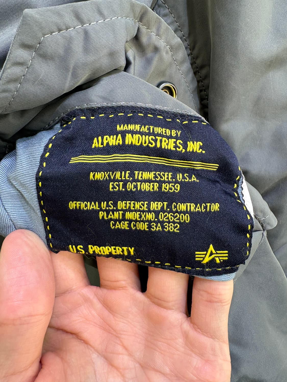 ALPHA INDUSTRIES 항공점퍼 상품이미지8