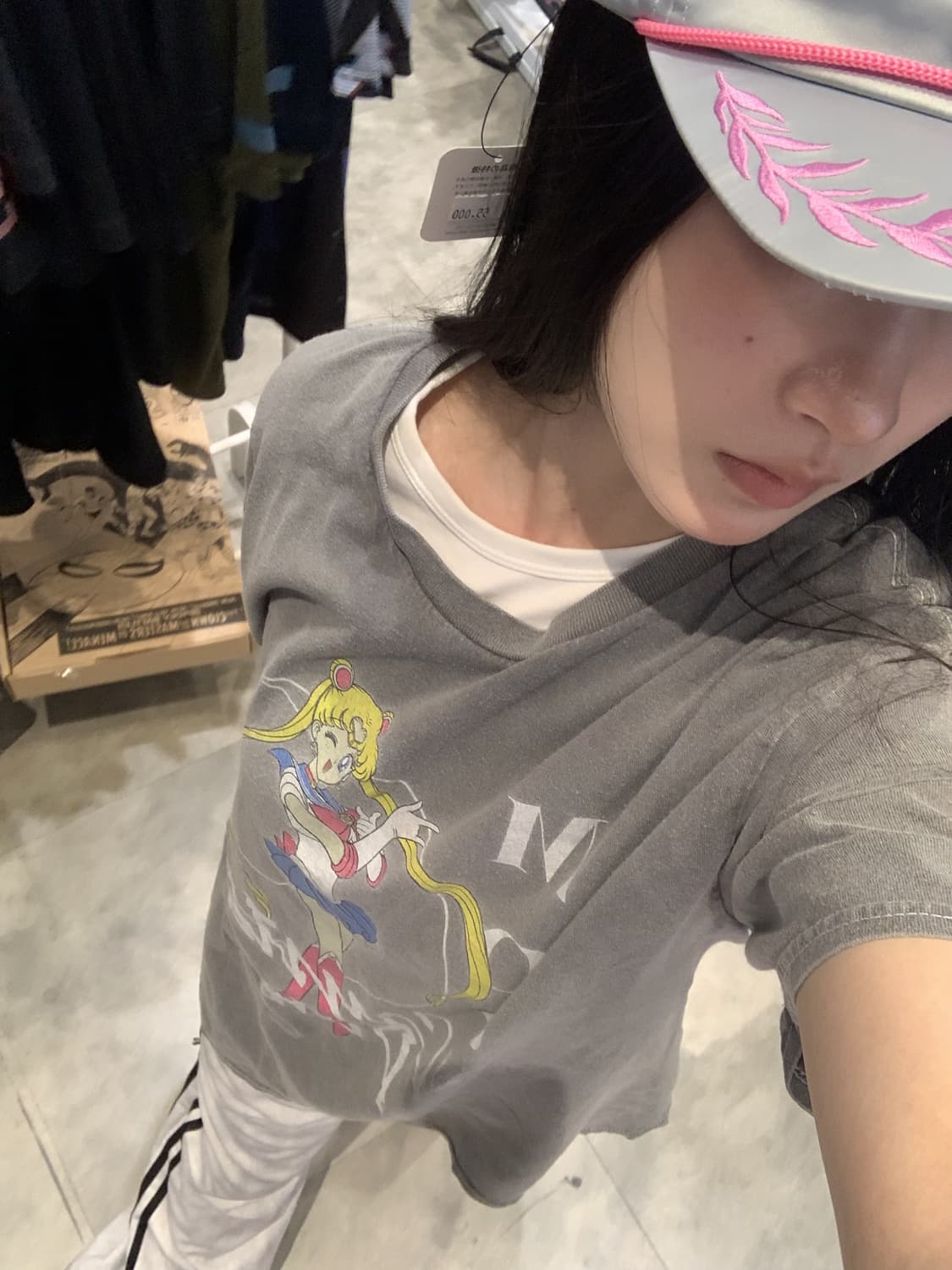 세일러문 오피셜 워싱 빈티지 티셔츠 상품이미지5