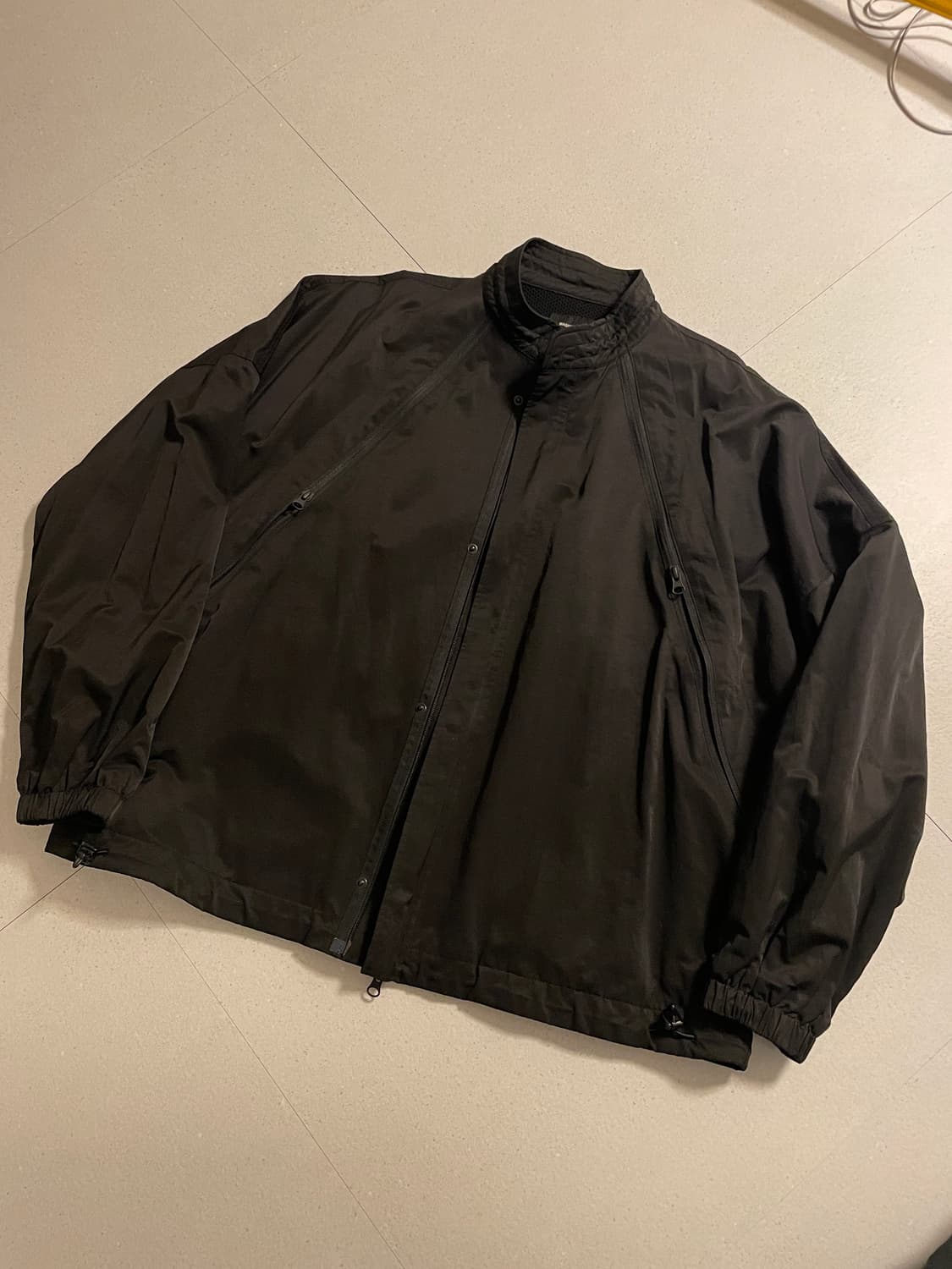 매스노운 바람막이 블랙 L 상품이미지1