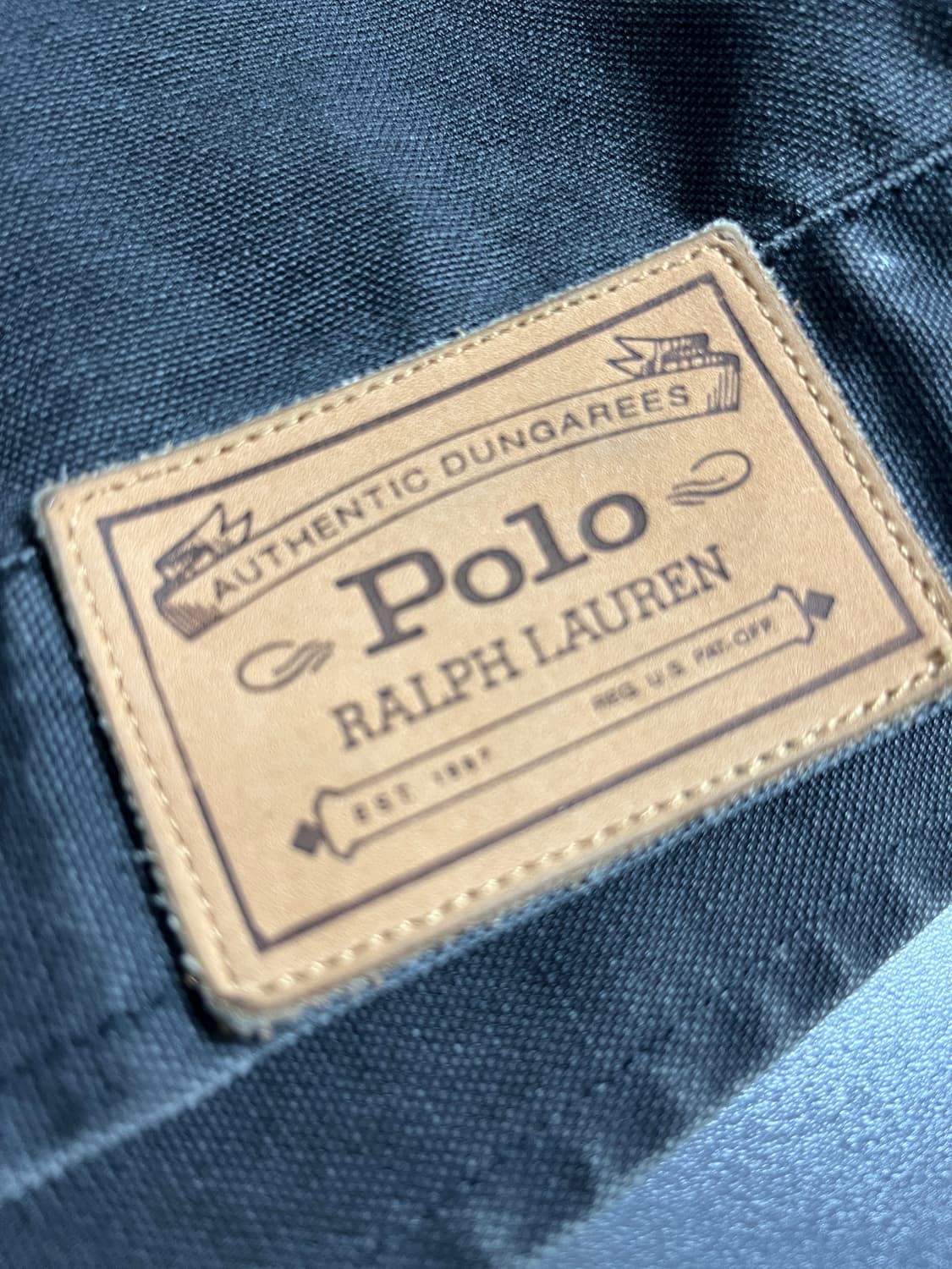 폴로 덩가리 자켓 블랙 90s 상품이미지7