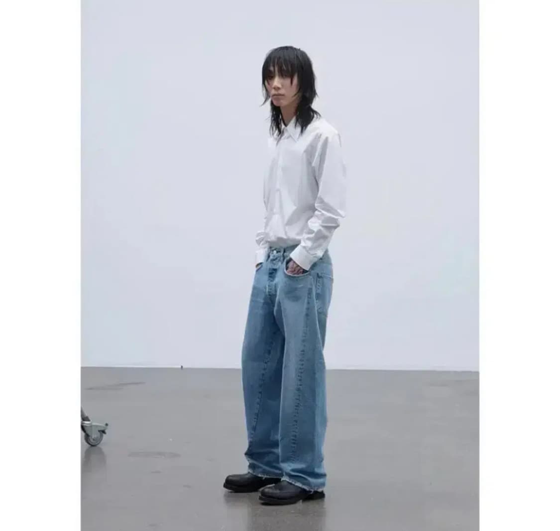 선플라워 와이드 트위스트 네추럴 빈티지 상품이미지4