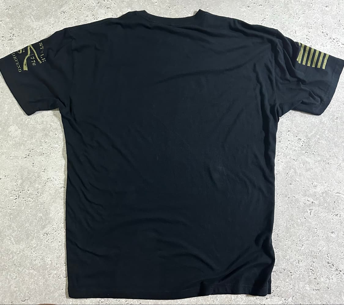 USA GRUNT STYLE 스컬 플래그 티셔츠 /067 상품이미지3
