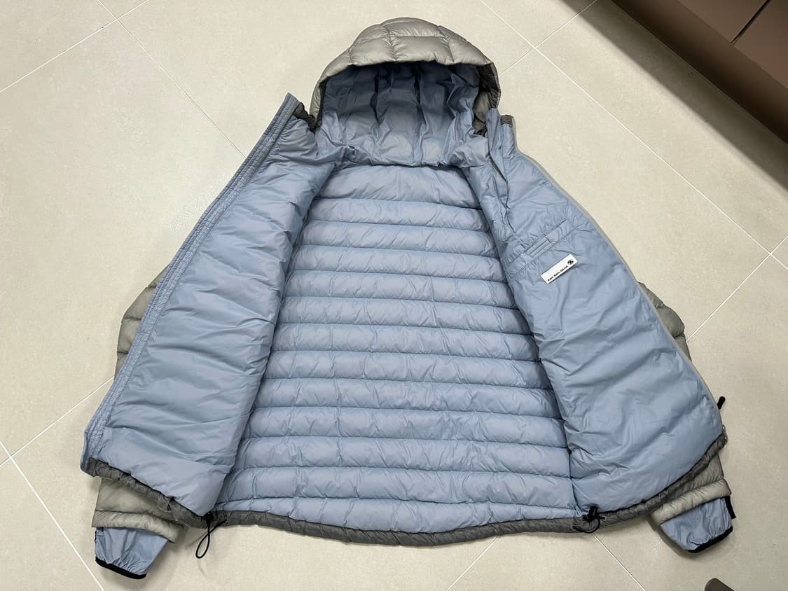 산산기어 서픽스 경량패딩 그레이 3사이즈 상품이미지5