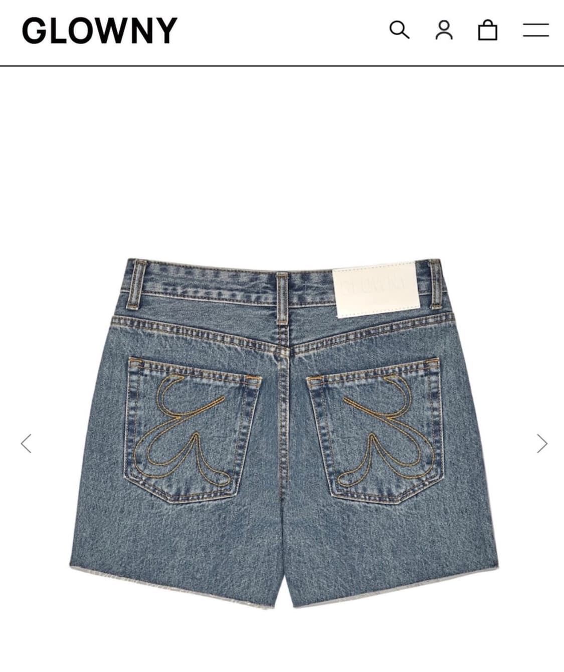 글로니 웨스턴 쇼츠 헤리티지블루 상품이미지1