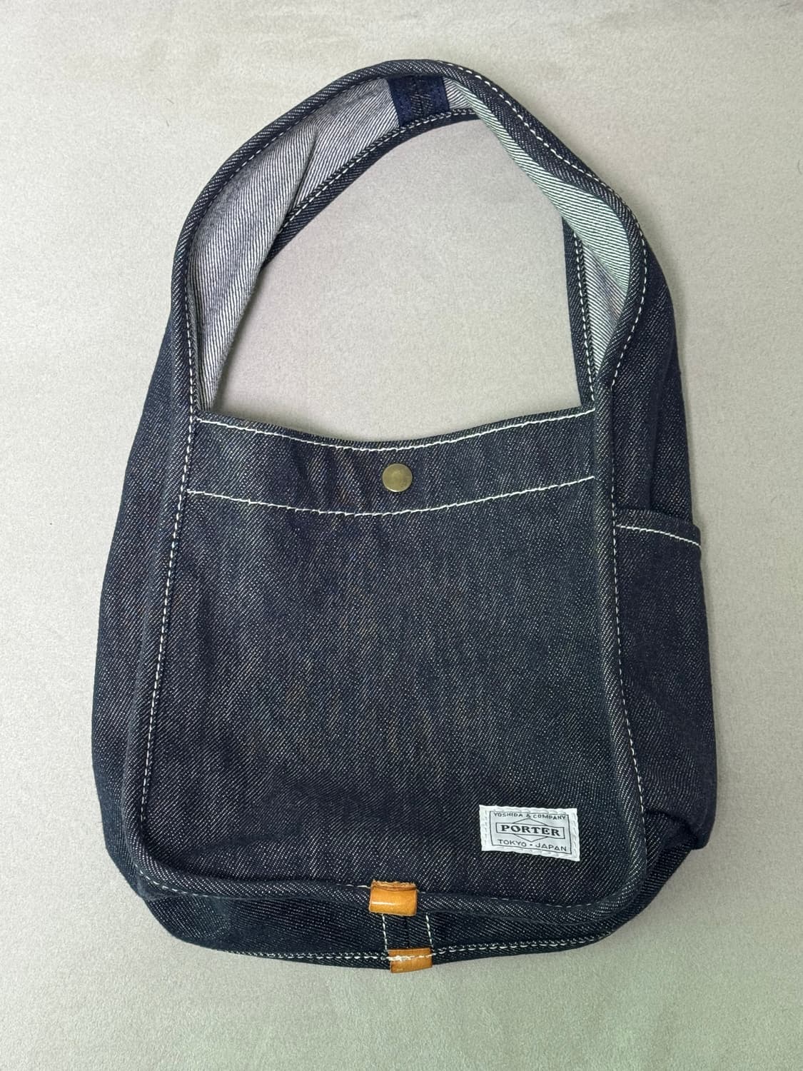 포터 데님 미니 숄더백 상품이미지1
