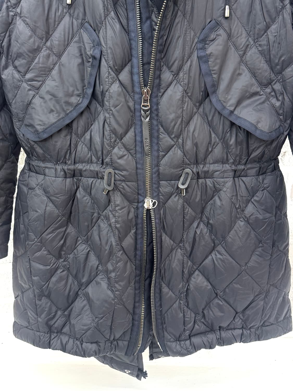 폴로 블랙 투웨이 퀄팅패딩 상품이미지3