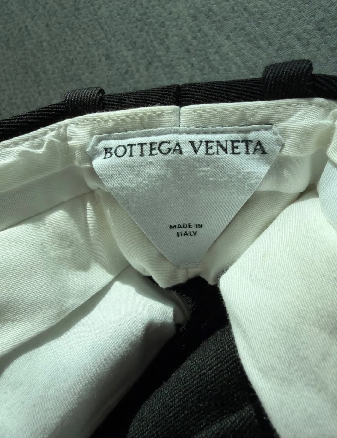 보테가 베네타 여성 와이드 슬랙스 블랙 40 새상품 상품이미지6