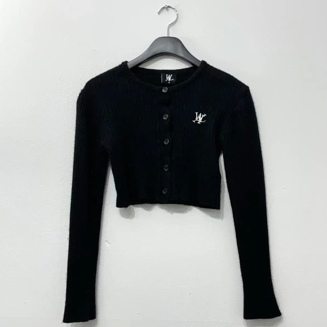 우알롱 크롭 가디건 상품이미지1