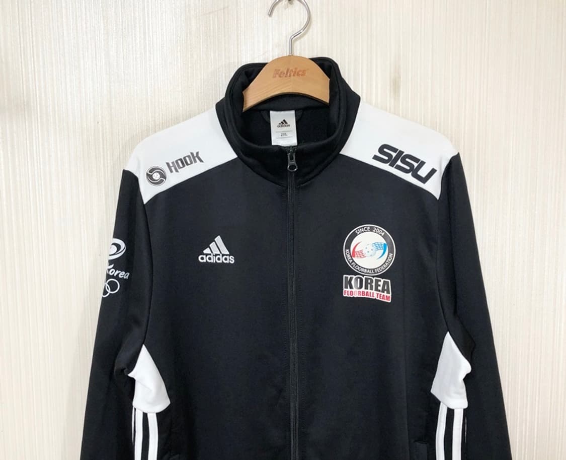 아디다스 팀코리아 대한민국 플로어볼 국가대표팀 트랙슈트/단복 2XL 상품이미지2