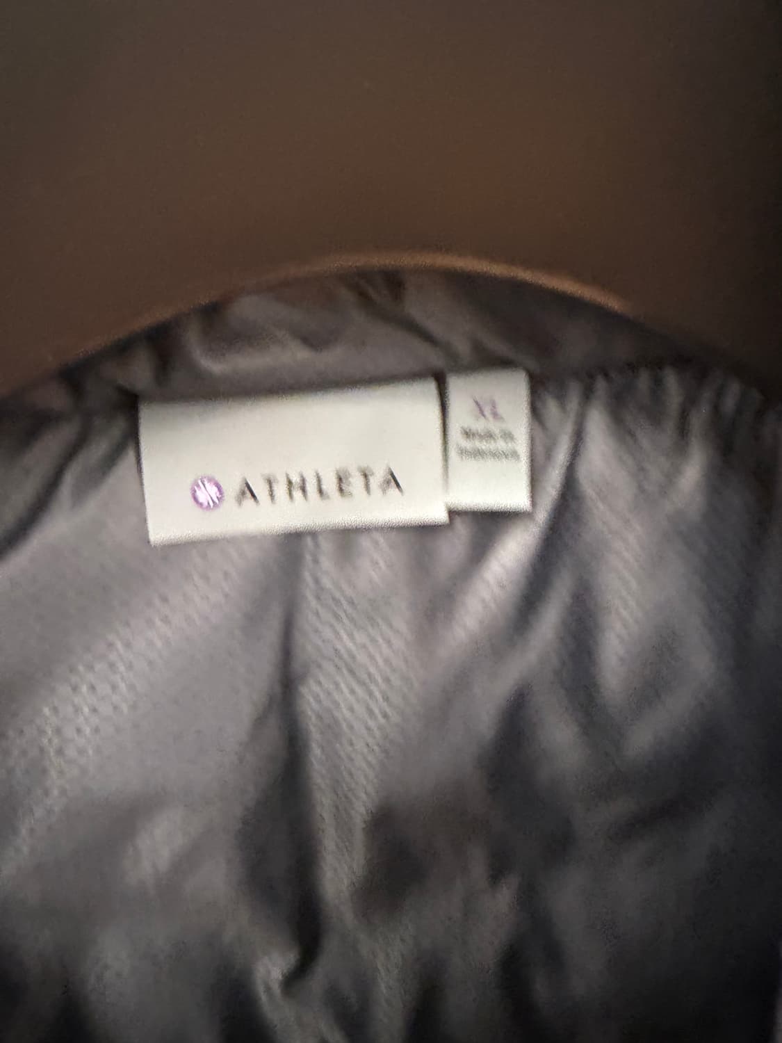 Athleta 경량 패딩 조끼 그레이 여성용 XL 상품이미지4