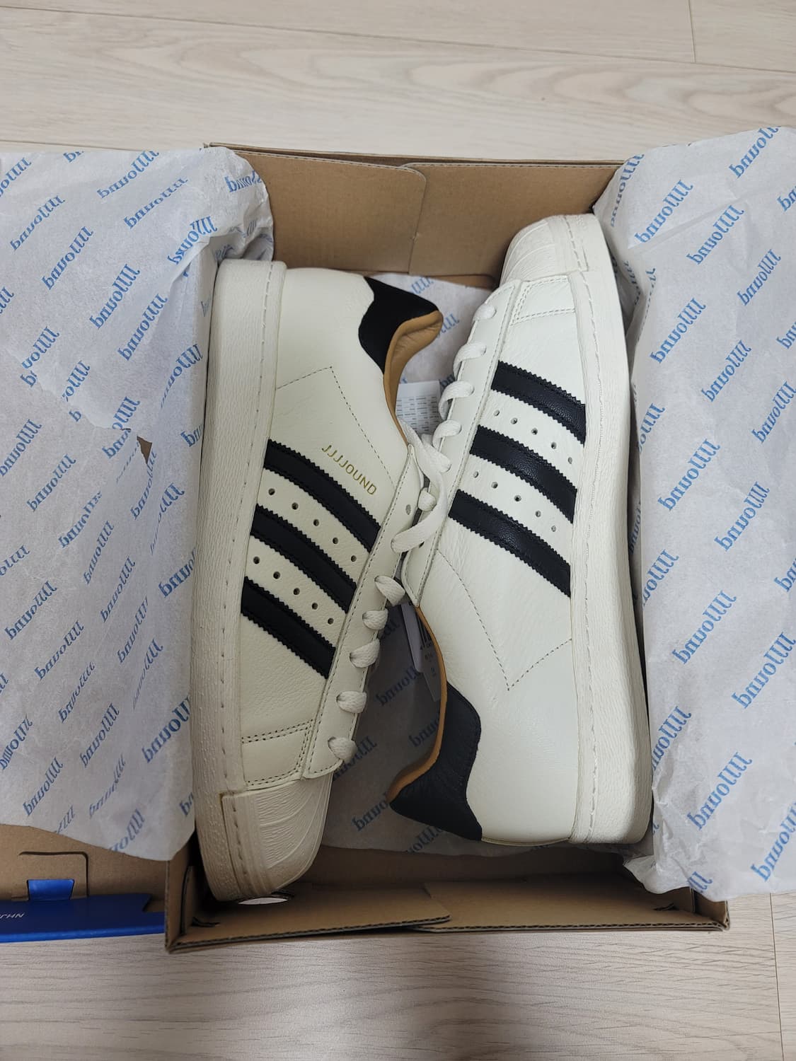 [270 새상품] 아디다스xjjjjound자운드 슈퍼스타 상품이미지6