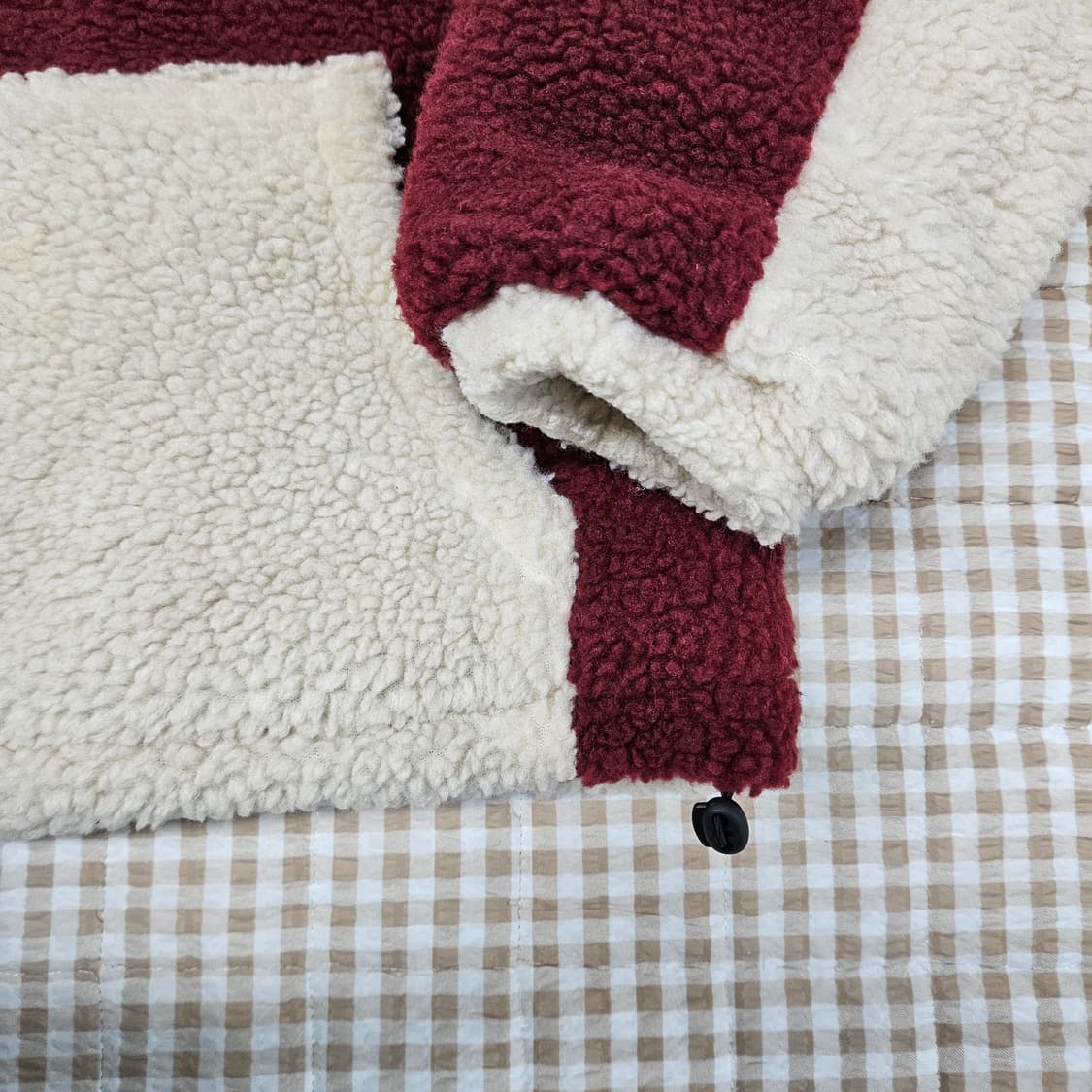 오버핏 플리츠 후드집업 자켓 남자100 상품이미지5