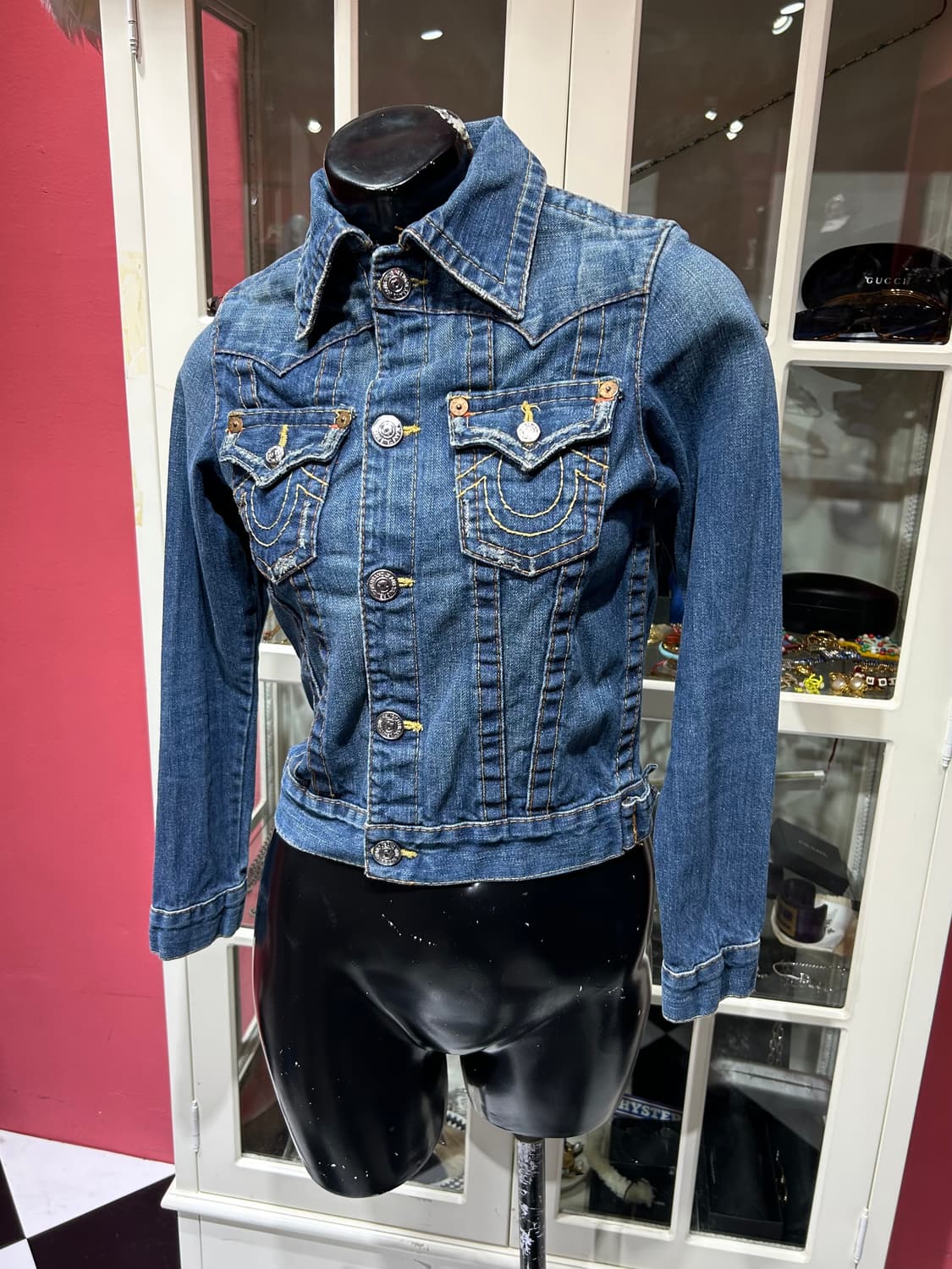 true religion denim jacket 트루릴리전 데님 자켓 상품이미지1