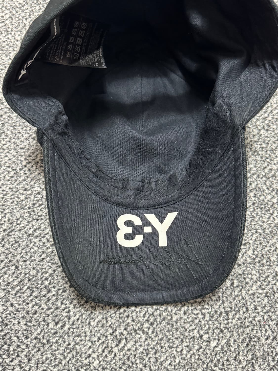 Y-3 아디다스X요지야마모토 블랙 볼캡  상품이미지4