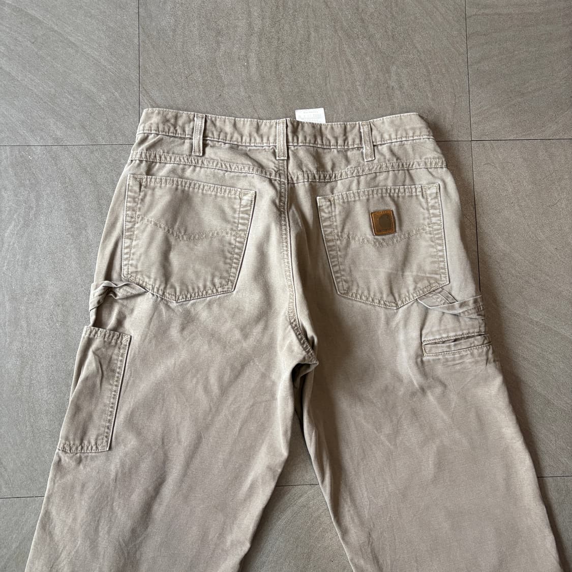 칼하트 오리지널 라이트 그레이 카펜터 팬츠 상품이미지2