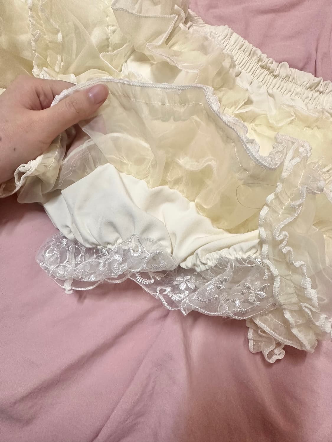 프릴 팬츠스커트 상품이미지3