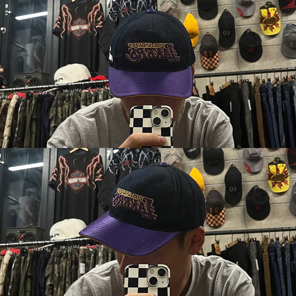 90s Puma NBA 레이커스 볼캡 상품이미지6