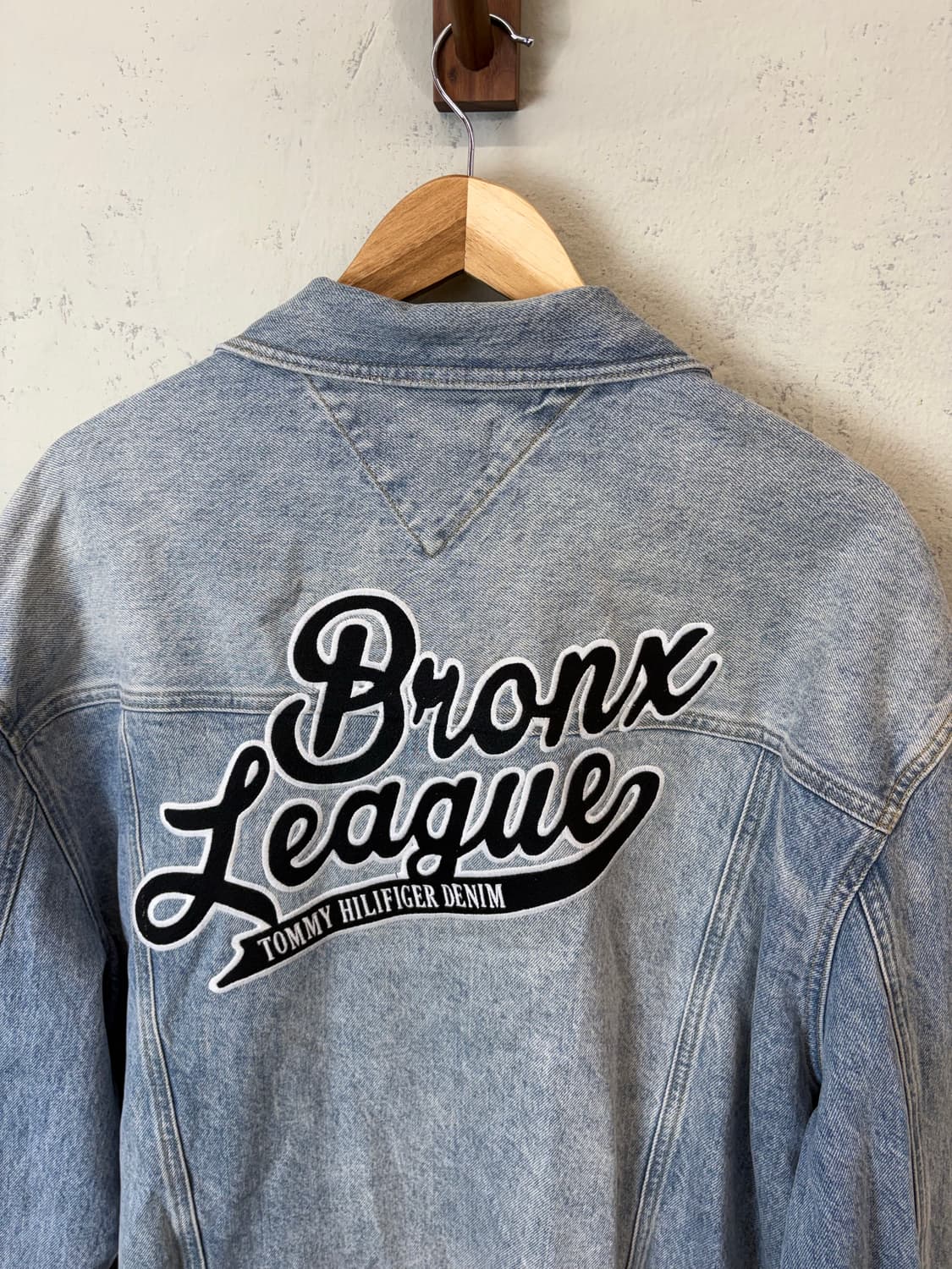 타미힐피거 빈티지 패치 청자켓 상품이미지4