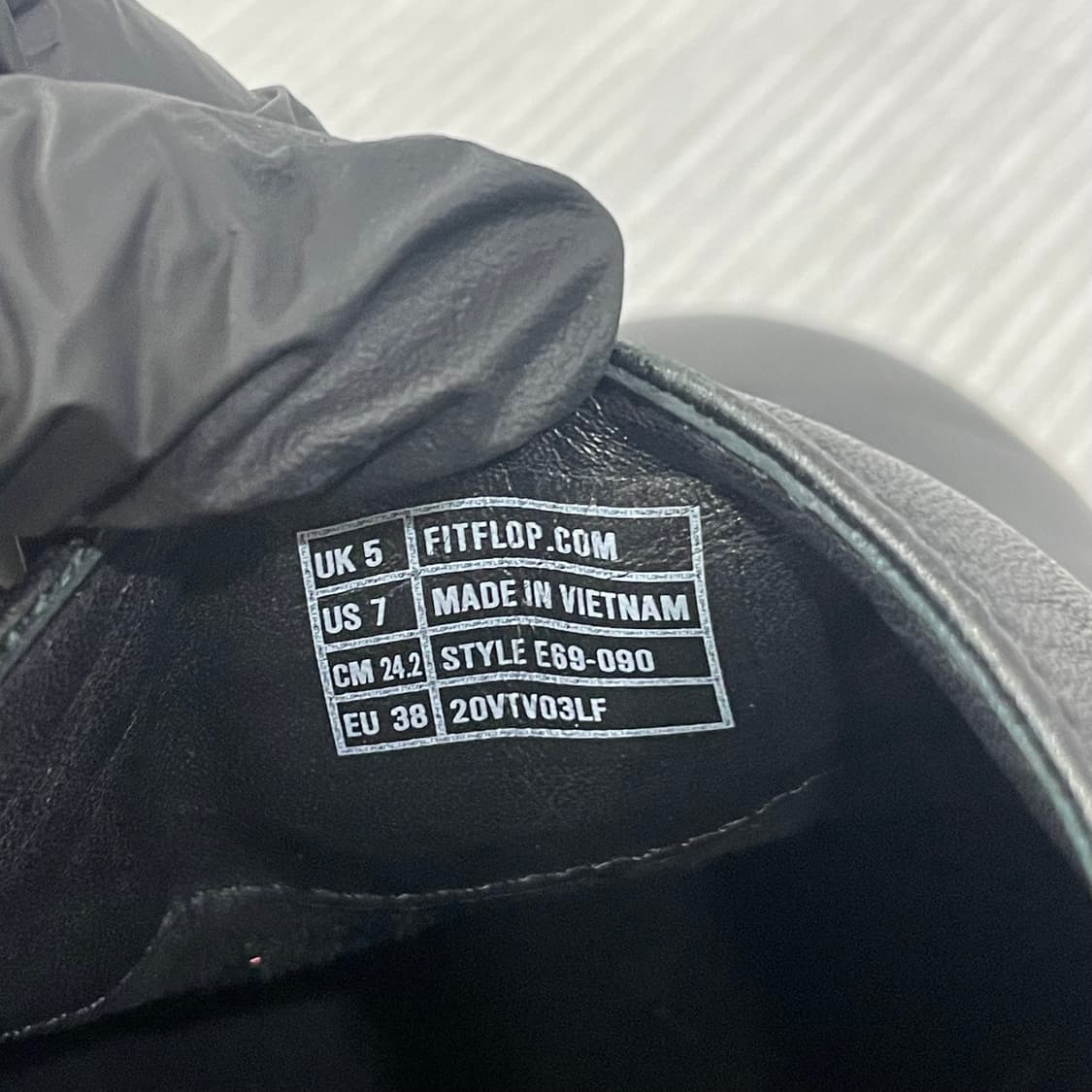 921) FitFlop 핏플랍 레더 슬립온 슈즈 235mm 상품이미지8