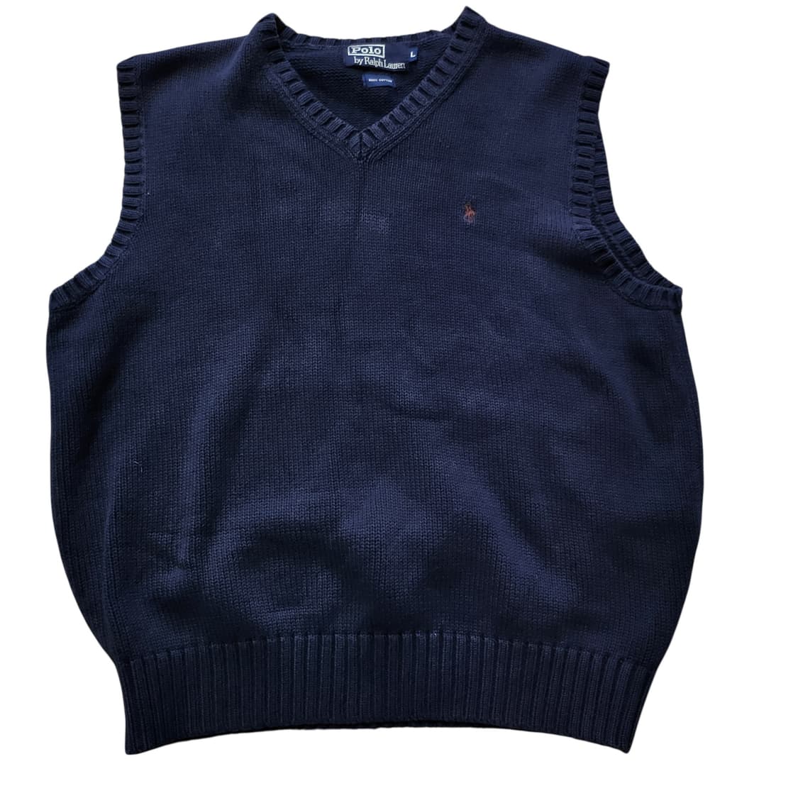 폴로 니트조끼 상품이미지1