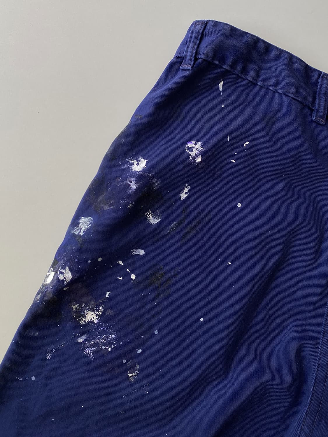 빈티지 오리지널 페인팅 프렌치 워크팬츠 007 상품이미지8