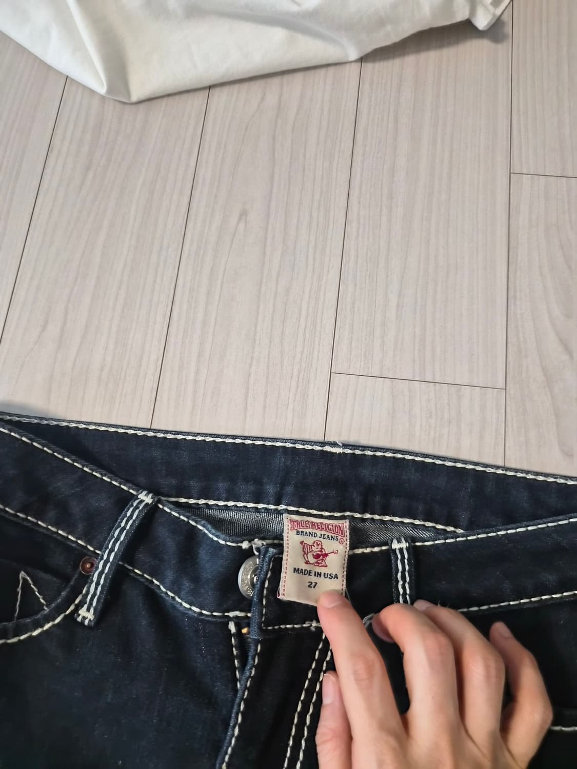 USA 트루릴리전 부츠컷 데님 팬츠 청바지 27 상품이미지3