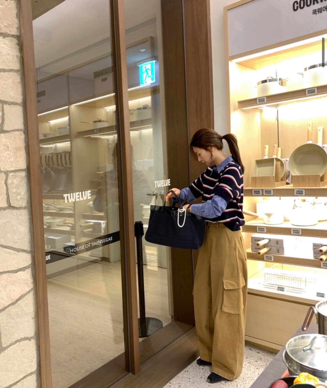 Nibbuns 니쁜스 카고 와이드 팬츠 상품이미지2