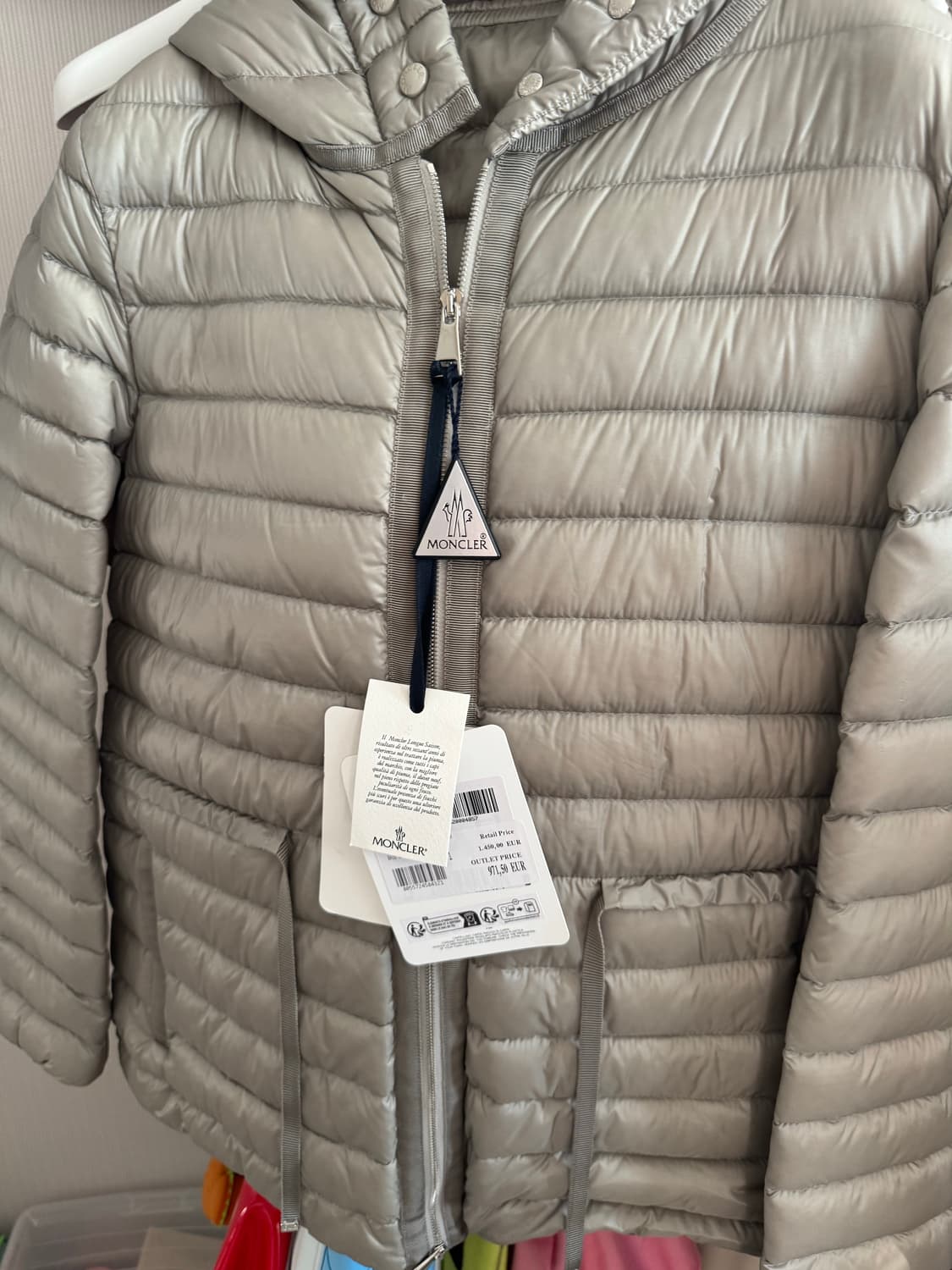 몽클레어 라이에 그레이 사이즈 1  상품이미지2