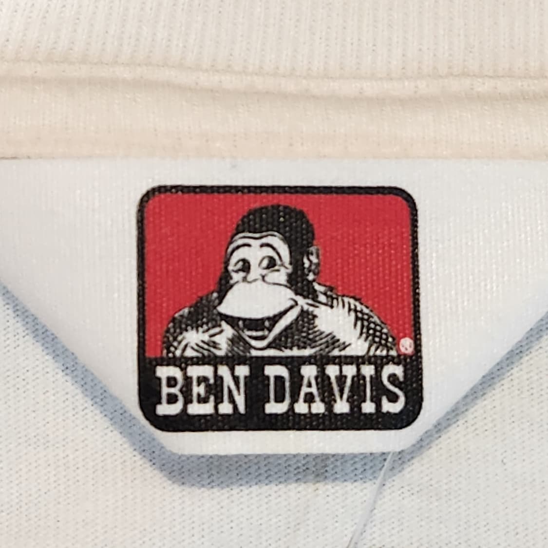 벤 데이비스 포켓 반팔티 화이트 (XL) 상품이미지2