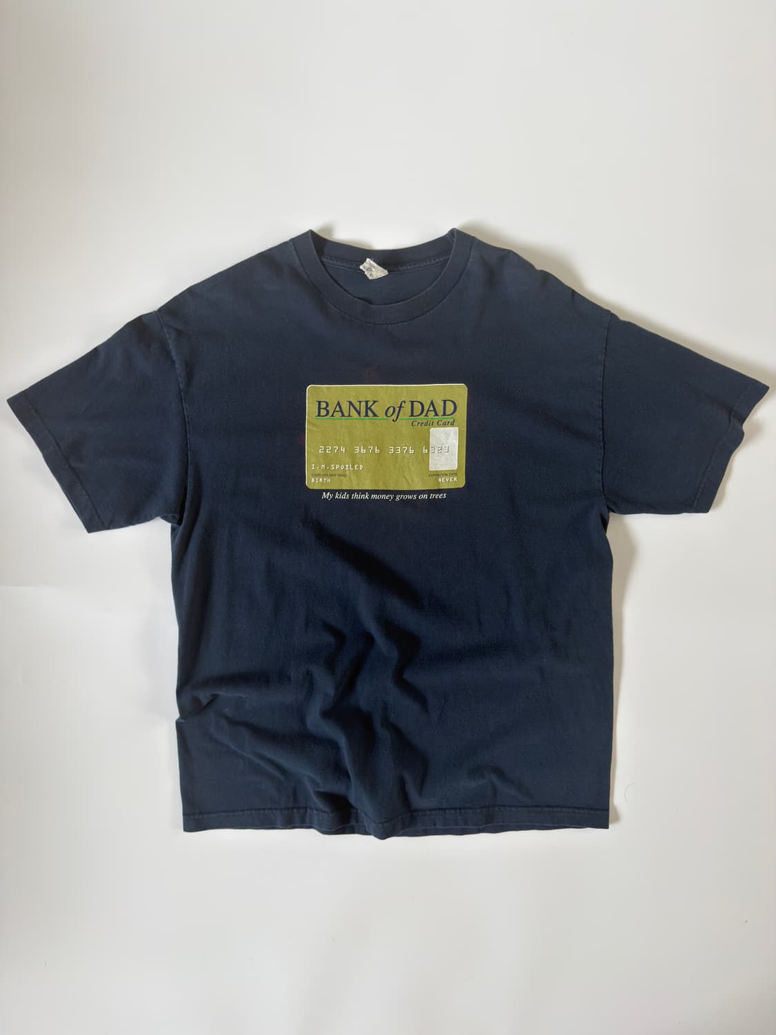 00s bank of dad 빈티지 패러디 티셔츠 상품이미지2