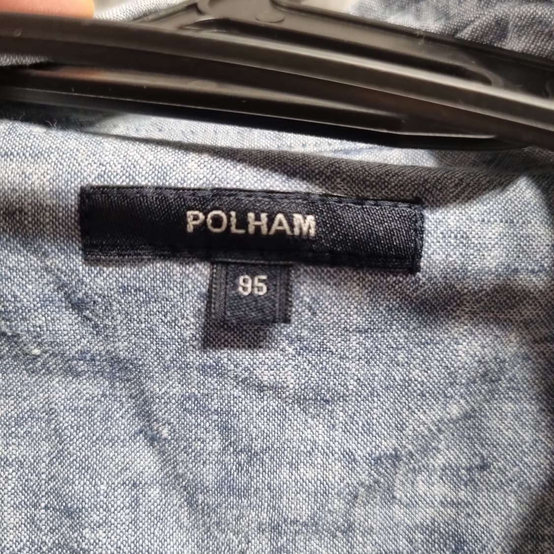 폴햄 셔츠 남방 그레이 상품이미지3