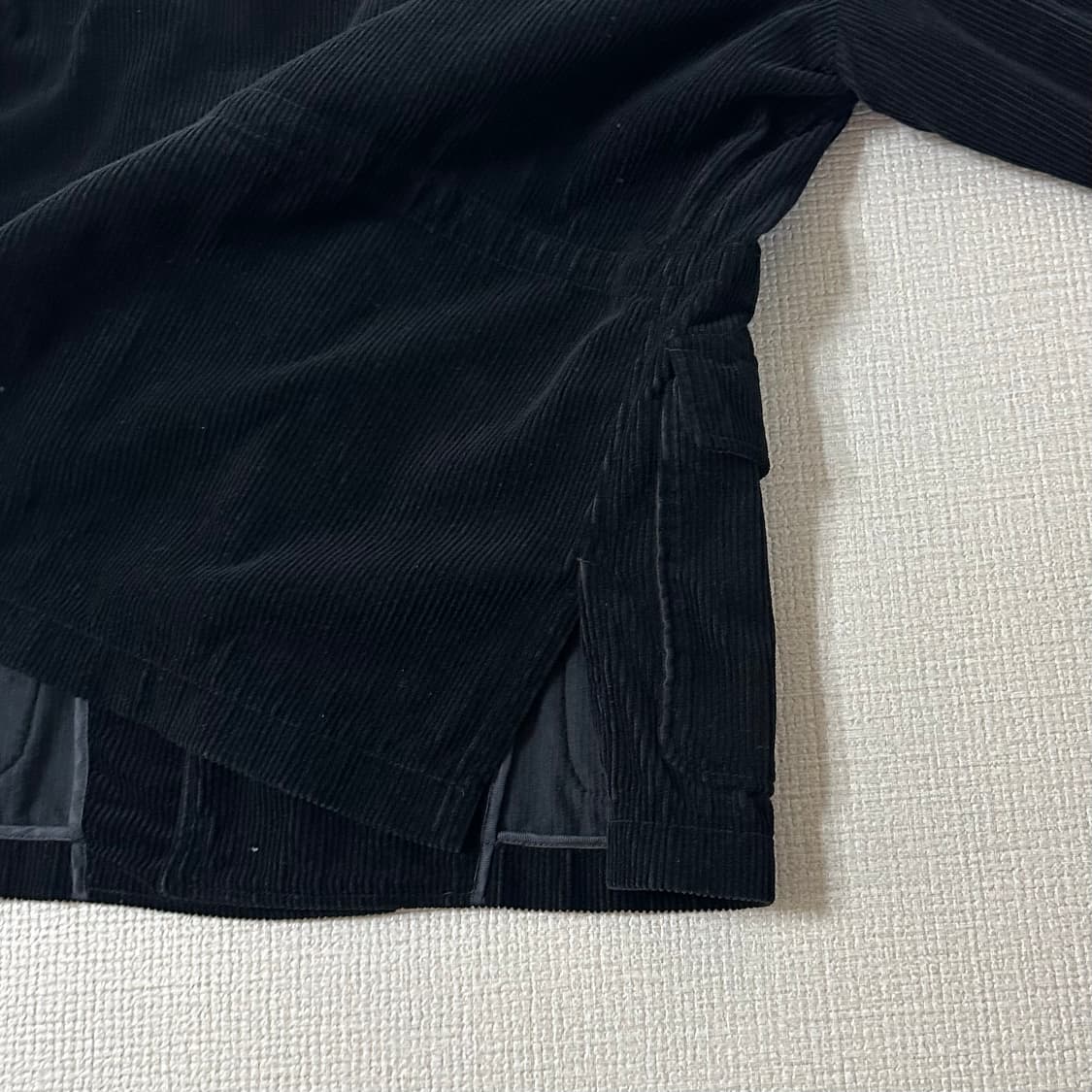 엔지니어드 가먼츠 리퍼 더블 자켓 (블랙 코듀로이) 상품이미지5