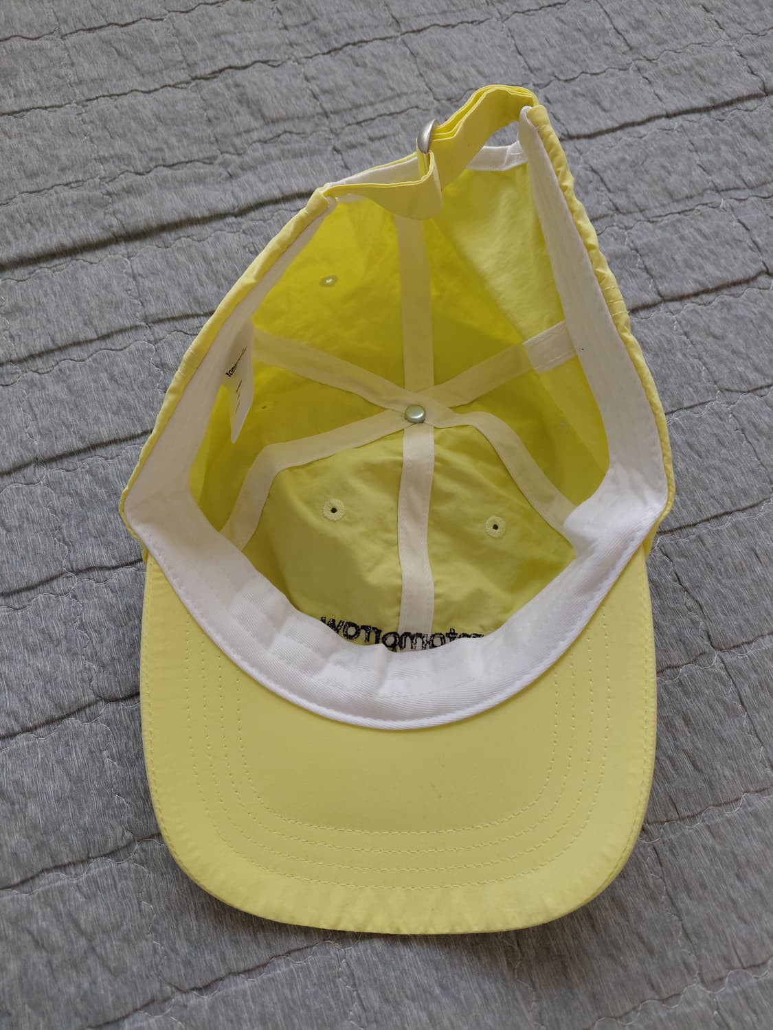 tomtomorrow 레몬옐로우 나일론볼캡(남녀공용) 상품이미지5