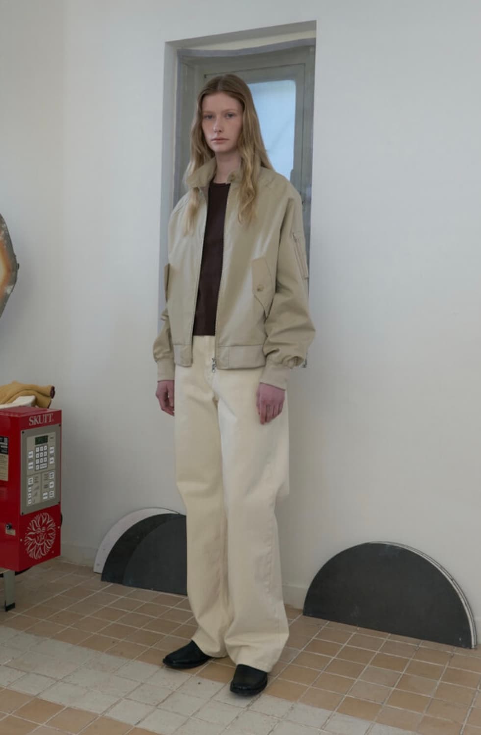 Poser 포저 하프넥 봄버 자켓 상품이미지2