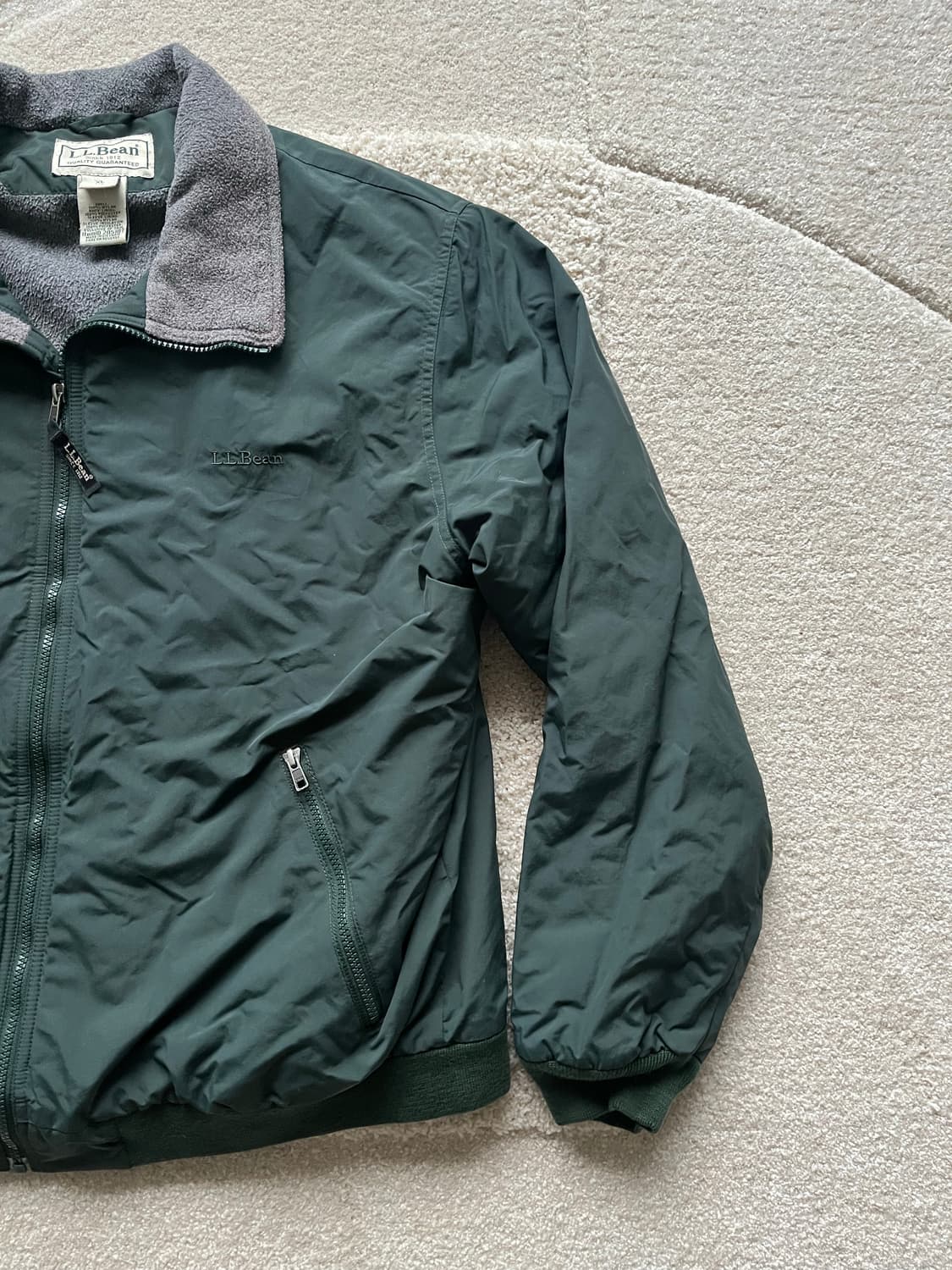 90s 엘엘빈 인슐레이티드 플리스 라이닝 자켓 (105) 상품이미지3