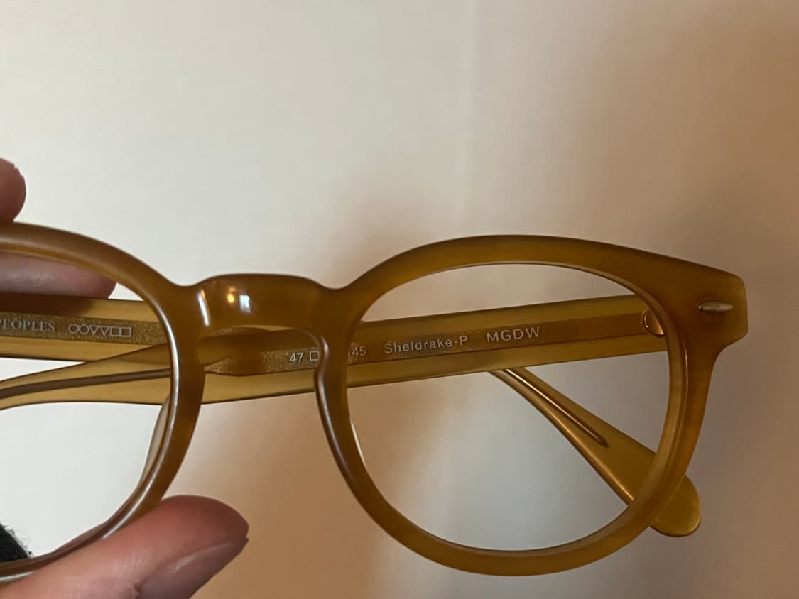 올리버피플스 쉘드레이크 (47) MGDW 옐로우 골드 상품이미지3