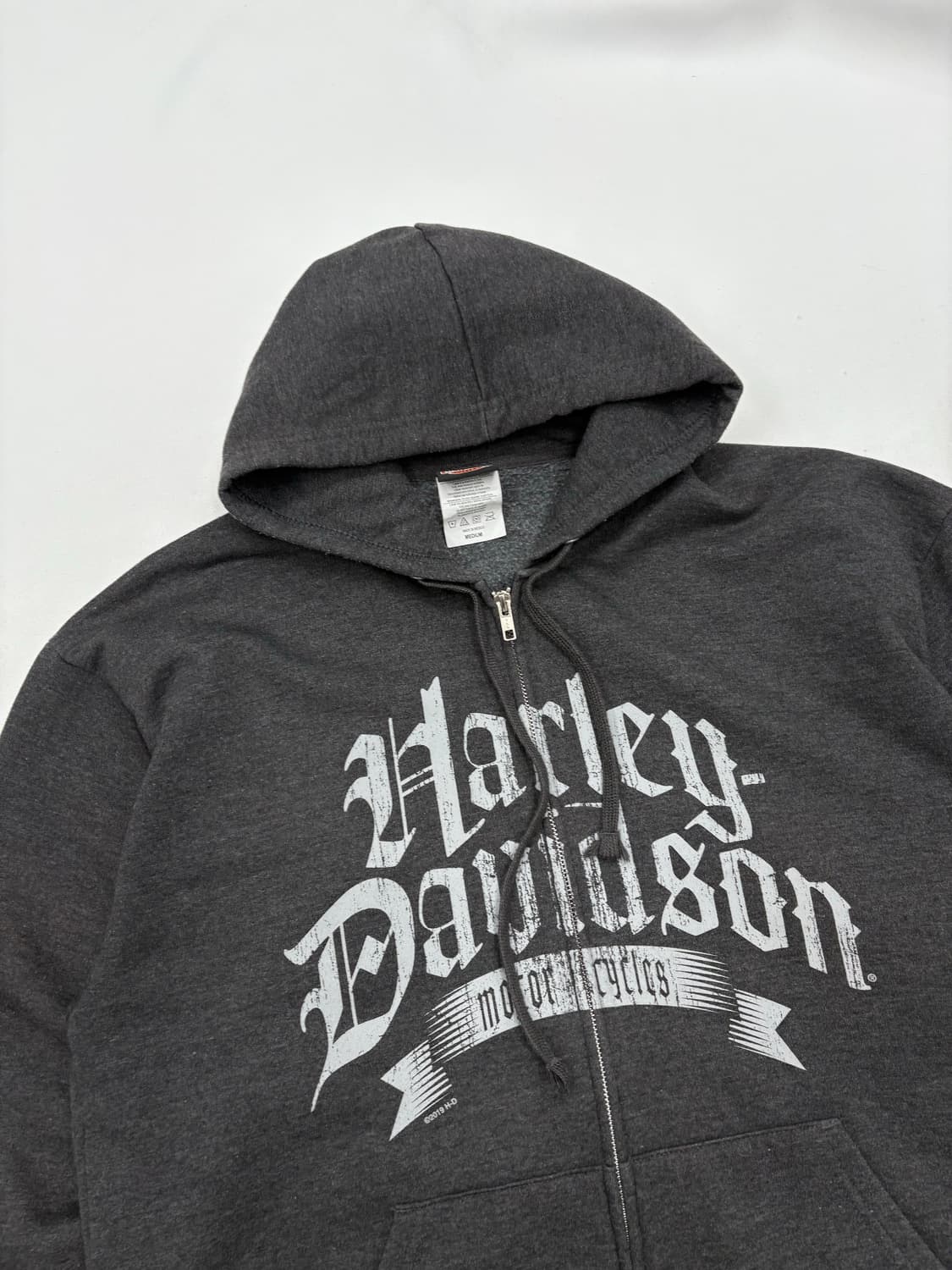 할리데이비슨 코리아 바앤실드 드래곤 후드집업 상품이미지5