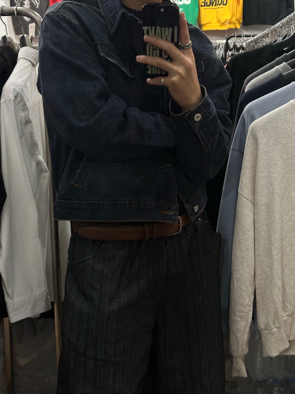 Suede belt - 스웨이드 벨트 BR 상품이미지6