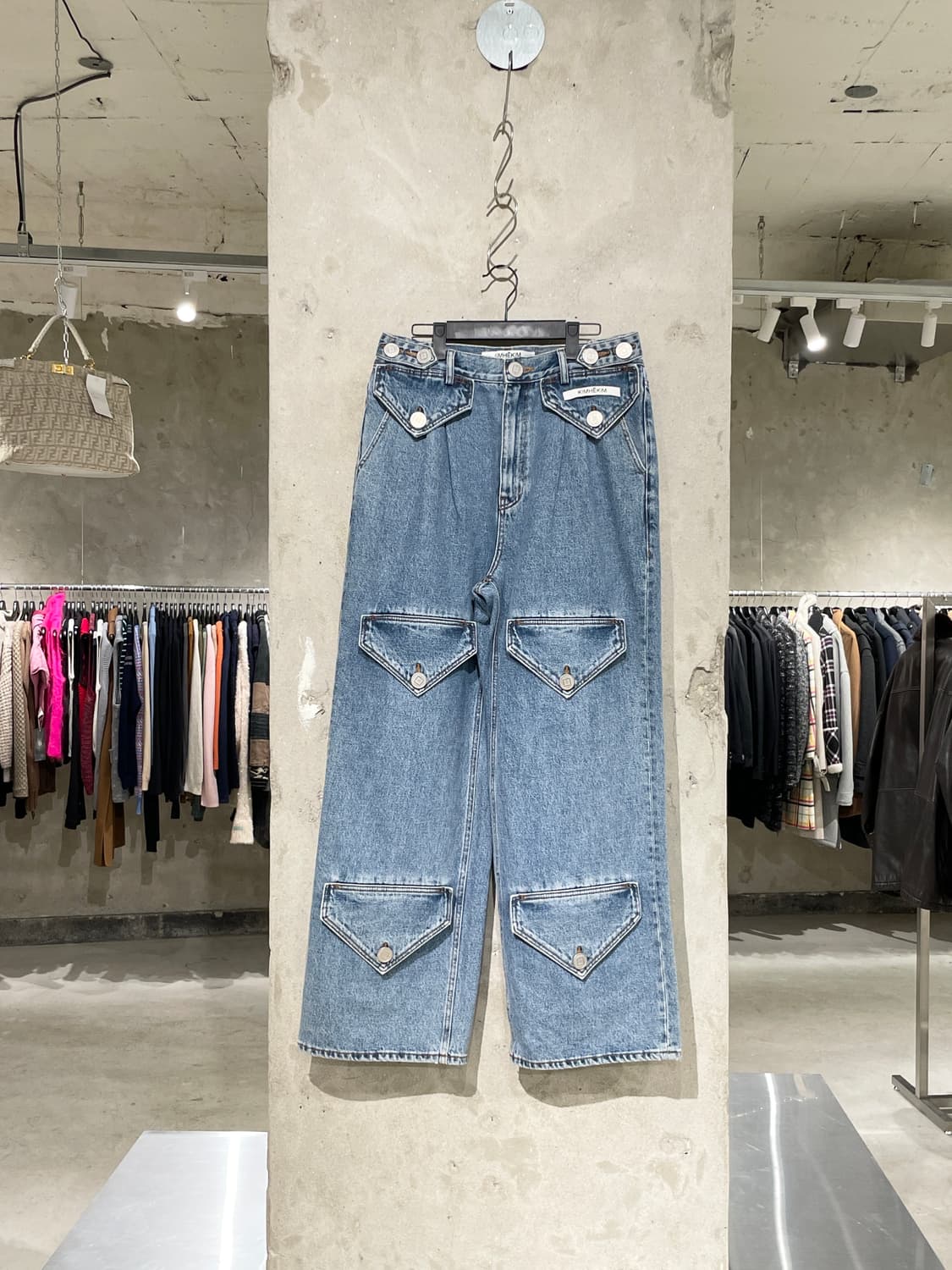 김해김 연청 6-포켓 데님 팬츠 상품이미지1