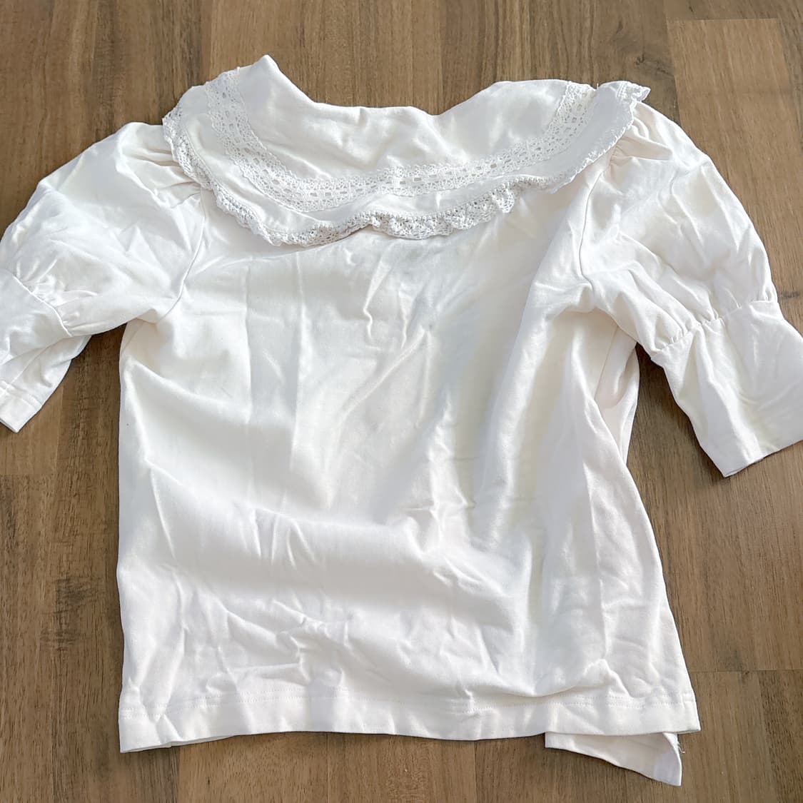 연분홍 레이스 상의 상품이미지2