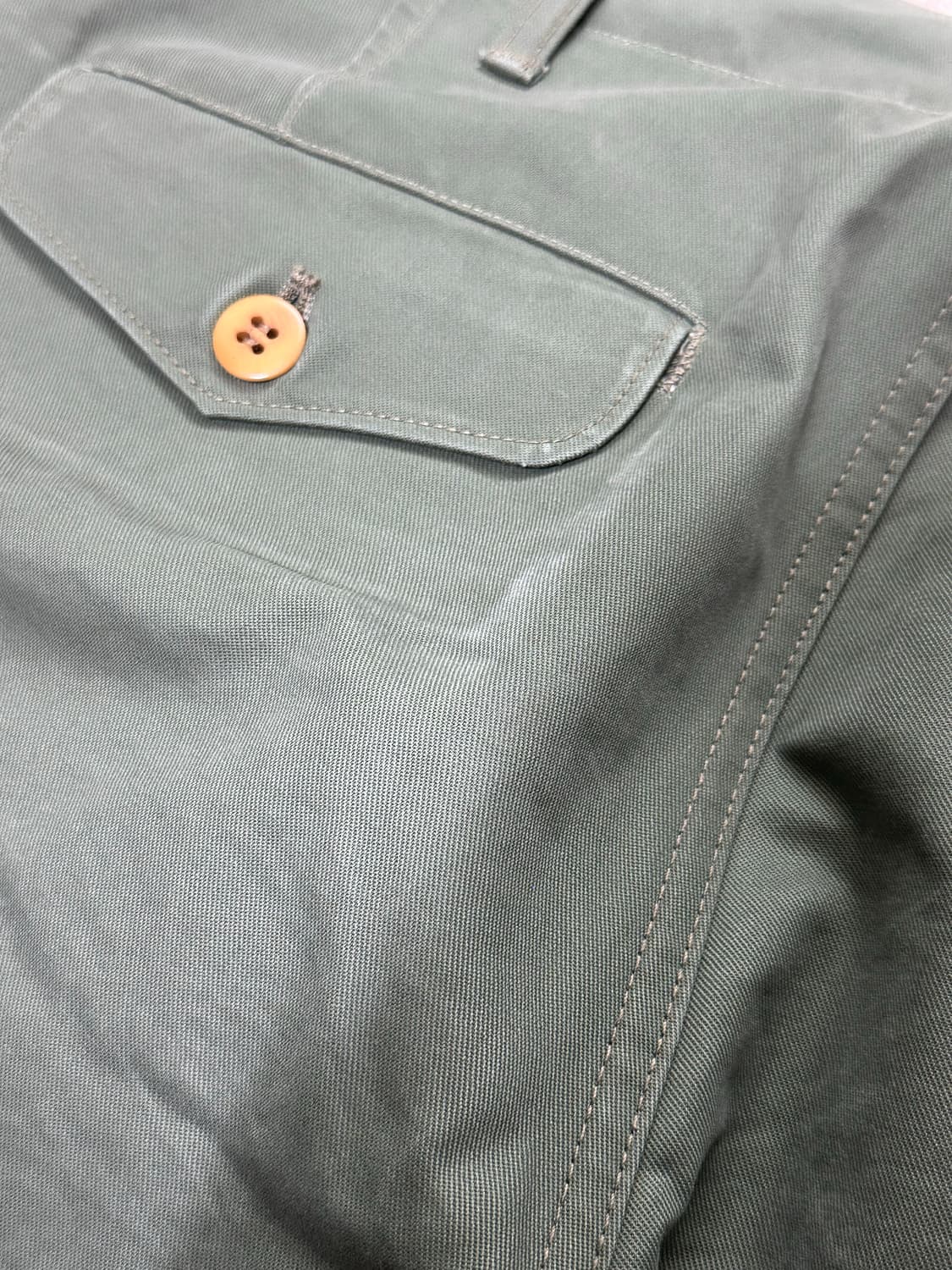 브론슨 USMC Officer Trousers Olive 상품이미지2