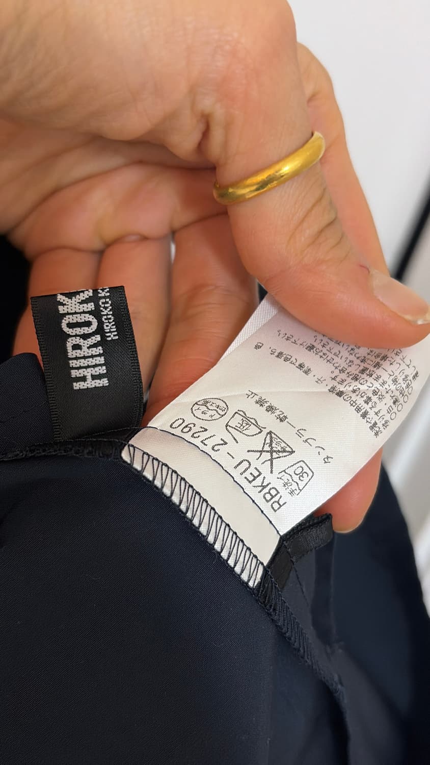 히로코코시노 블랙 자켓 44,55 정품 상품이미지2