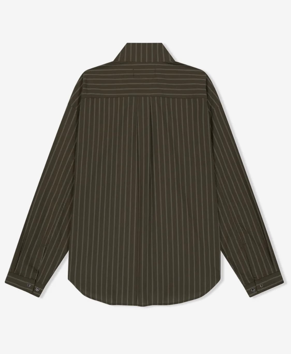 예스아이씨 하이넥 투웨이 집업 셔츠 브라운 L size 상품이미지2