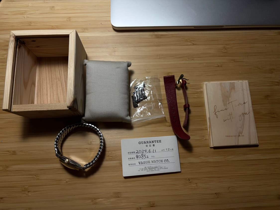 Vague watch 바그워치 쿠신 Early Extension 시계 상품이미지6