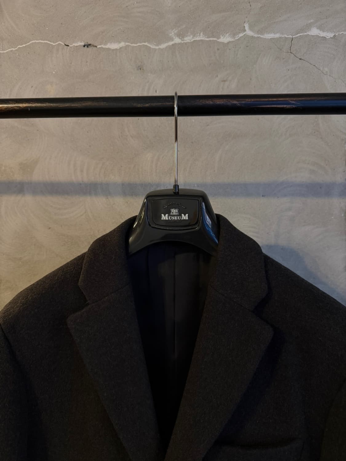 시스템 캐시미어 울 체스터필드 코트 100 상품이미지3