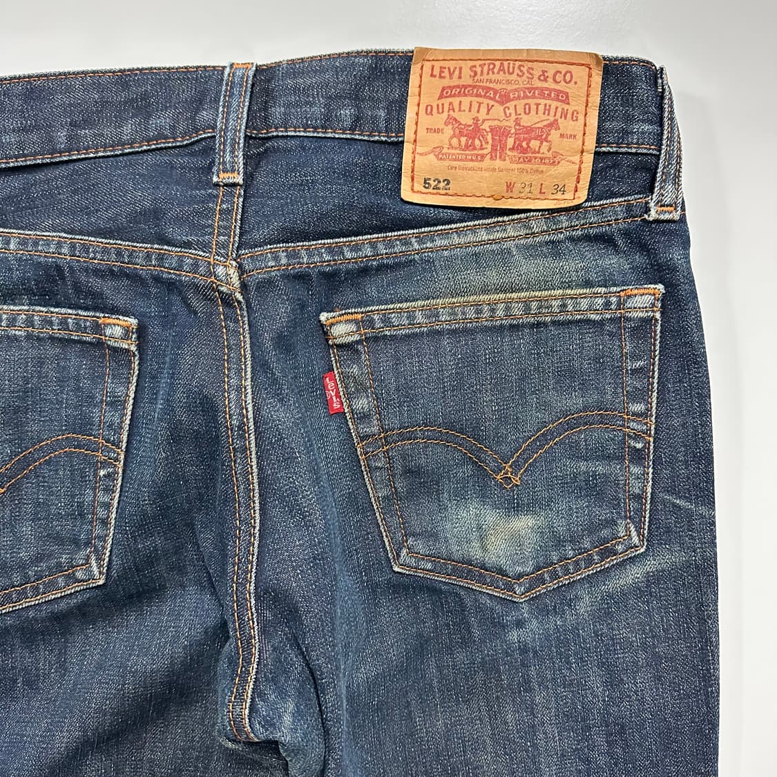 리바이스 522 W31 L34 상품이미지3