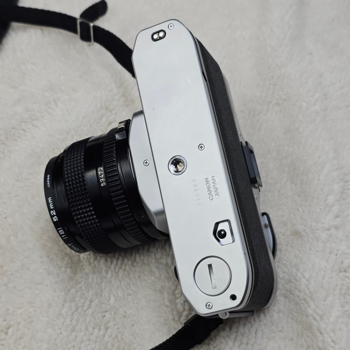 캐논 AV-1 필름카메라 필카 상태 A급 정상작동 서비스 있음 소장용 상품이미지5